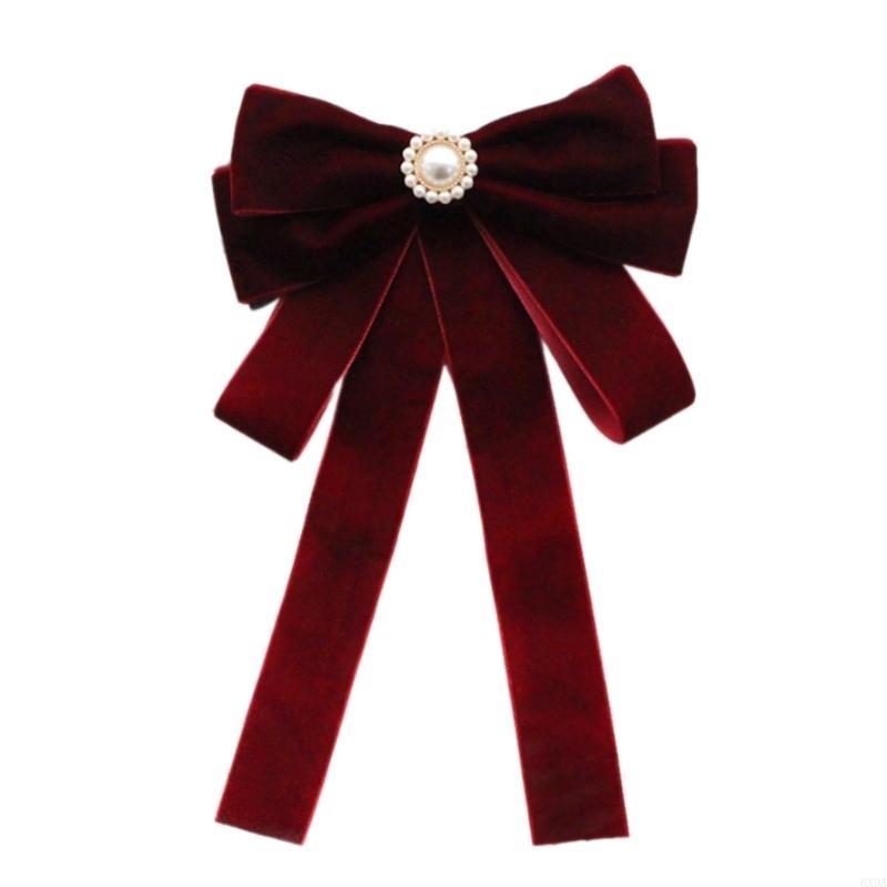 ربطة عنق نسائية من المخمل مع خ - مراجعة Bow Tie Pre Tied وسعره