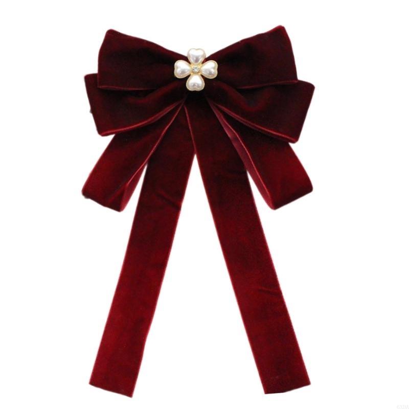 ربطة عنق نسائية من المخمل مع خ - مراجعة Bow Tie Pre Tied وسعره