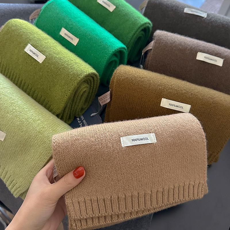 وشاح من الصوف الخالص بـ 48 لون - مراجعة Muffler Men Wool وسعره