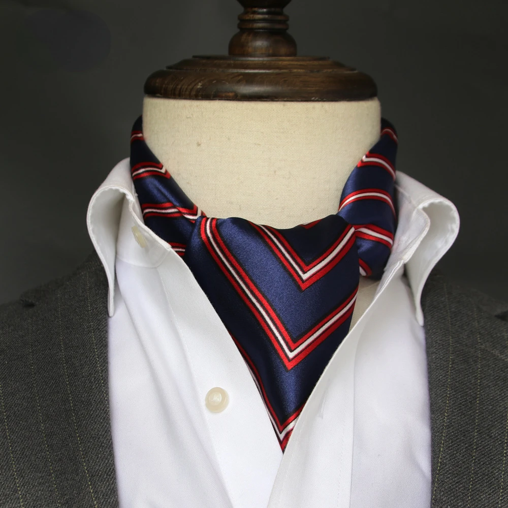 وشاح حريري رجالي بريطاني، منشف - مراجعة Scarf Silk Square وسعره